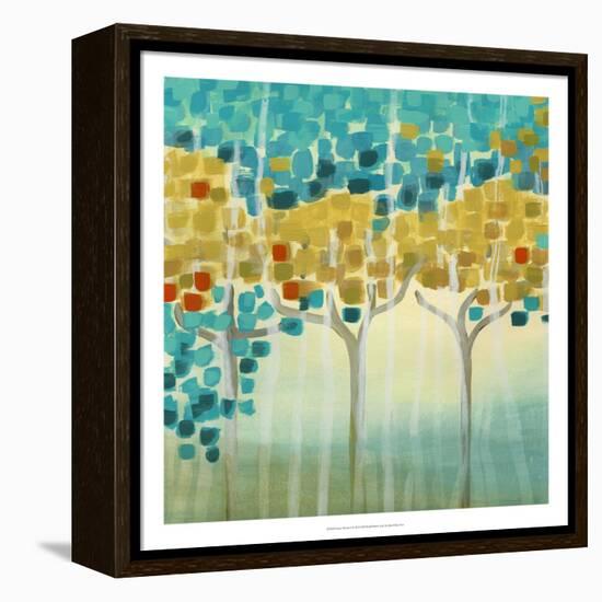 Forest Mosaic I-Erica J. Vess-Framed Stretched Canvas