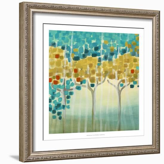 Forest Mosaic I-Erica J. Vess-Framed Art Print