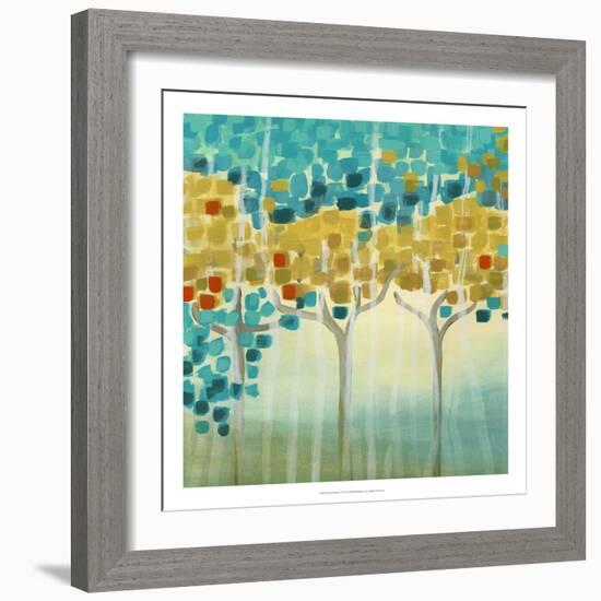 Forest Mosaic I-Erica J. Vess-Framed Art Print