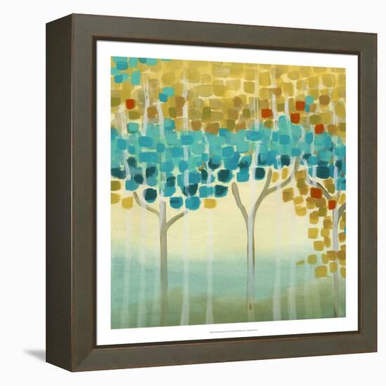 Forest Mosaic II-Erica J. Vess-Framed Stretched Canvas