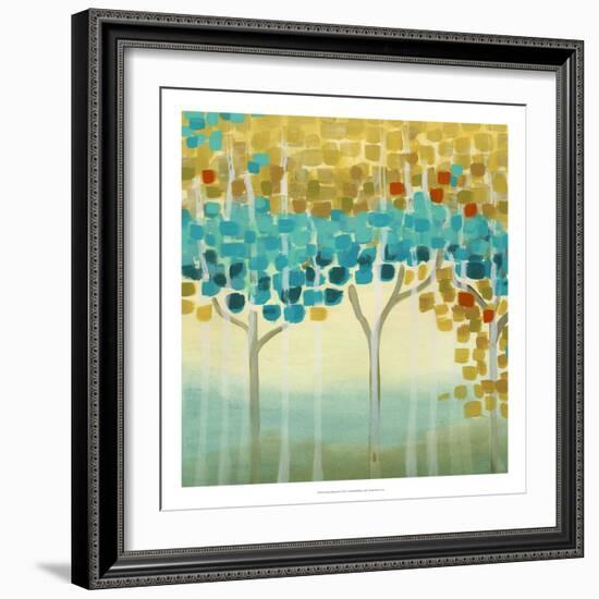 Forest Mosaic II-Erica J. Vess-Framed Art Print