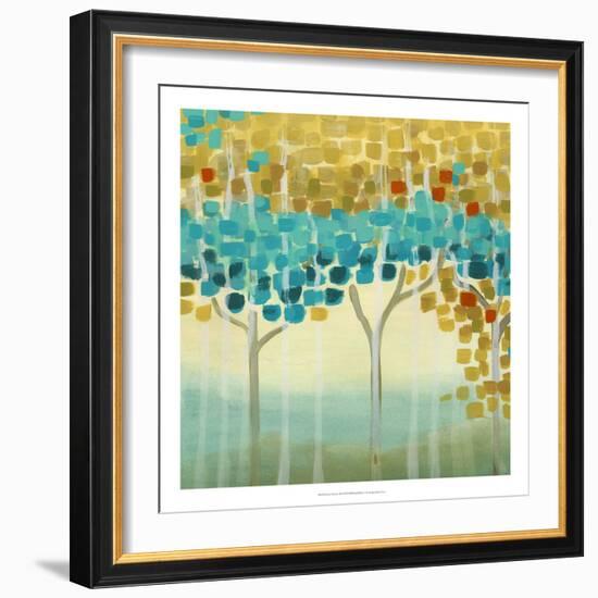 Forest Mosaic II-Erica J. Vess-Framed Art Print