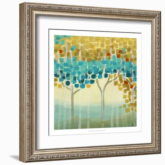 Forest Mosaic II-Erica J. Vess-Framed Art Print