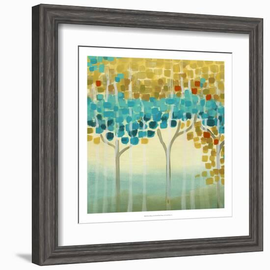 Forest Mosaic II-Erica J. Vess-Framed Art Print