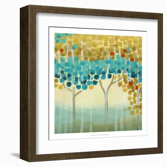 Forest Mosaic II-Erica J. Vess-Framed Art Print