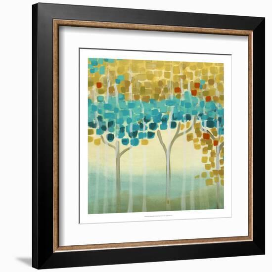 Forest Mosaic II-Erica J. Vess-Framed Art Print