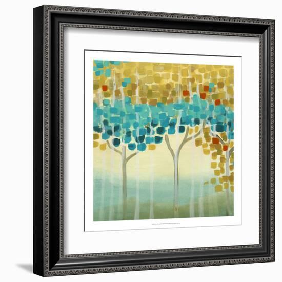 Forest Mosaic II-Erica J. Vess-Framed Art Print