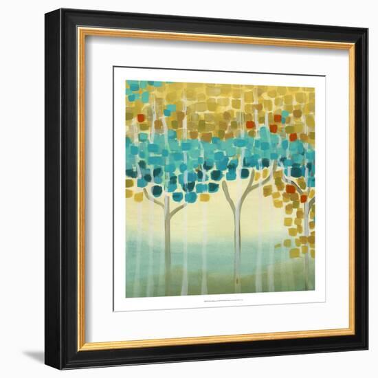 Forest Mosaic II-Erica J. Vess-Framed Art Print