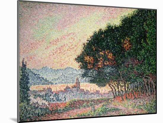 Forest Near St. Tropez, 1902-Paul Signac-Mounted Giclee Print