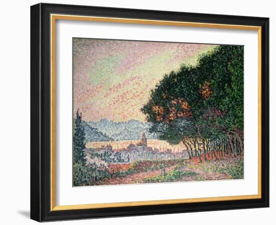 Forest Near St. Tropez, 1902-Paul Signac-Framed Giclee Print