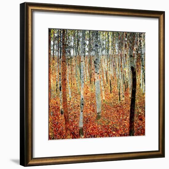 Forest of Beech Trees, c.1903-Gustav Klimt-Framed Art Print