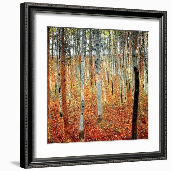 Forest of Beech Trees, c.1903-Gustav Klimt-Framed Art Print