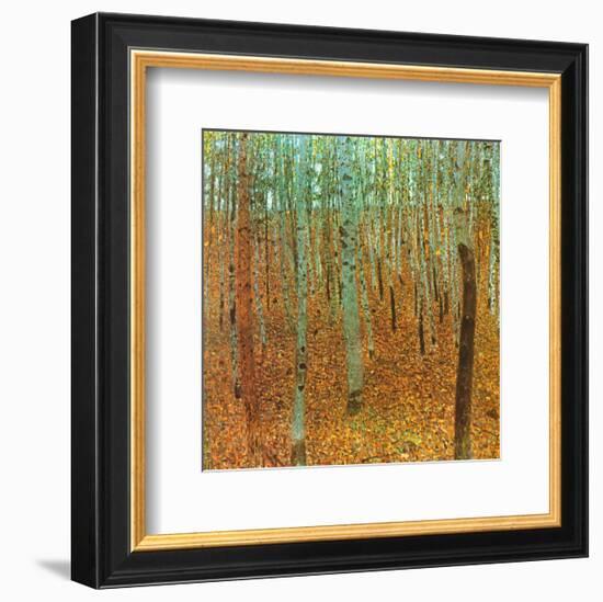 Forest of Beeches-Gustav Klimt-Framed Art Print