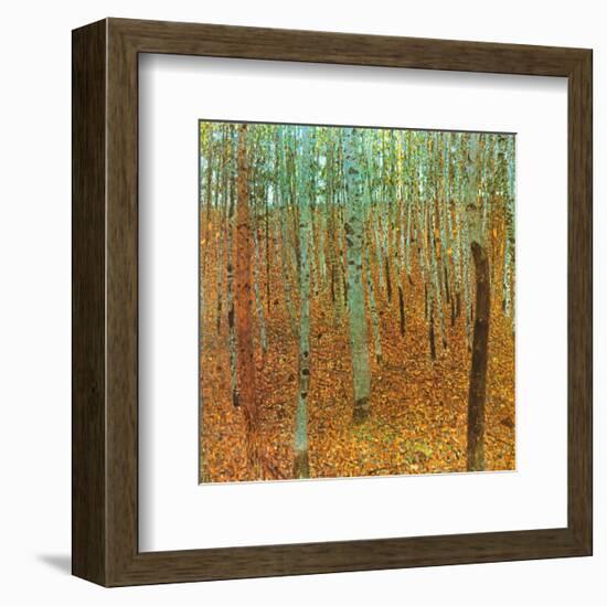 Forest of Beeches-Gustav Klimt-Framed Art Print