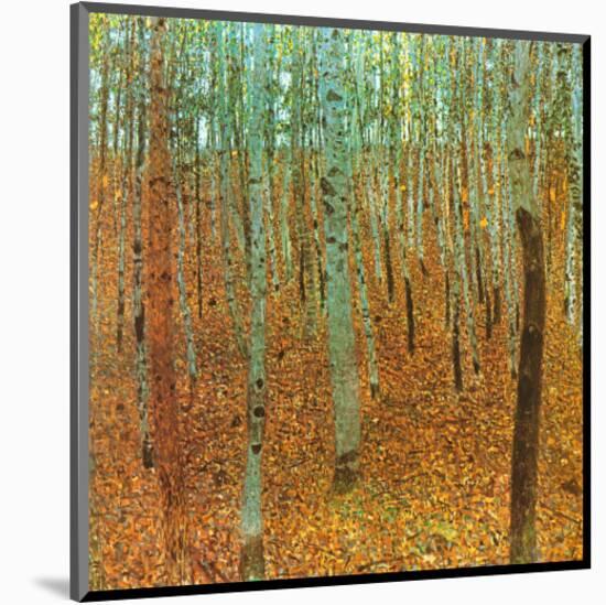 Forest of Beeches-Gustav Klimt-Mounted Art Print