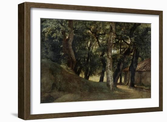 Forest of the Villa Borghese, Late 18Th/Early 19th Century-Pierre Henri de Valenciennes-Framed Giclee Print