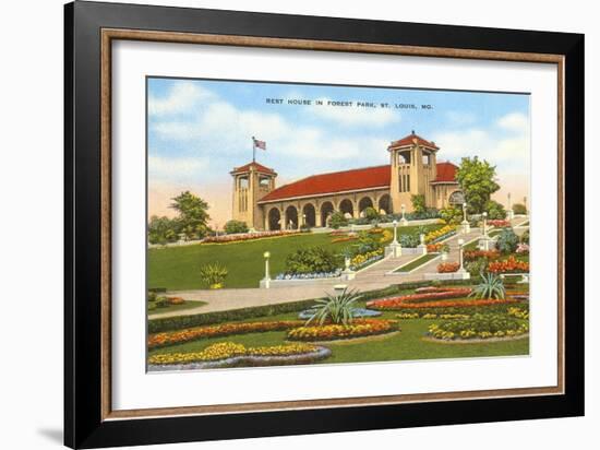 Forest Park, St. Louis, Missouri-null-Framed Art Print