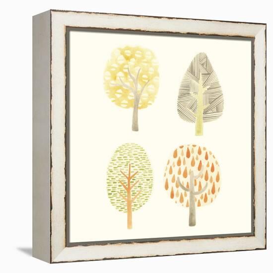 Forest Patterns I-June Vess-Framed Stretched Canvas