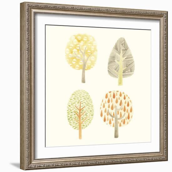 Forest Patterns I-June Vess-Framed Art Print