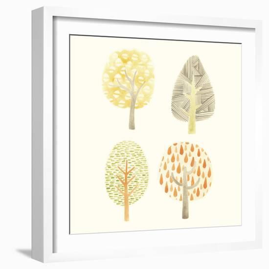 Forest Patterns I-June Vess-Framed Art Print