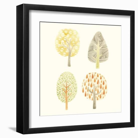 Forest Patterns I-June Vess-Framed Art Print