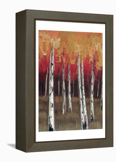 Forest Red 1-Sunny-Framed Stretched Canvas