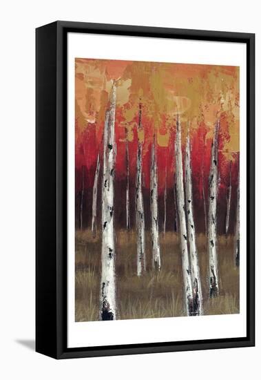 Forest Red 1-Sunny-Framed Stretched Canvas