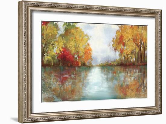 Forest Reflection-Andrew Michaels-Framed Premium Giclee Print