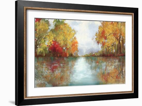 Forest Reflection-Andrew Michaels-Framed Premium Giclee Print