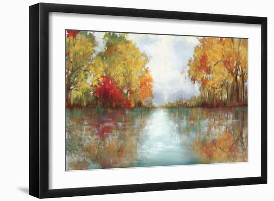 Forest Reflection-Andrew Michaels-Framed Premium Giclee Print