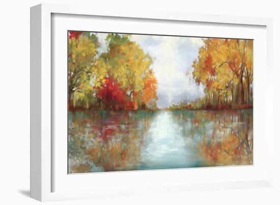 Forest Reflection-Andrew Michaels-Framed Premium Giclee Print