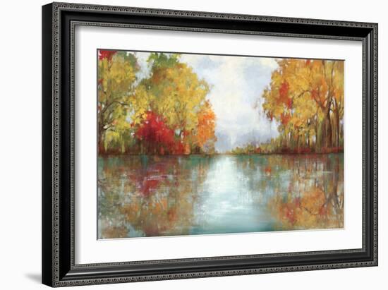 Forest Reflection-Andrew Michaels-Framed Premium Giclee Print