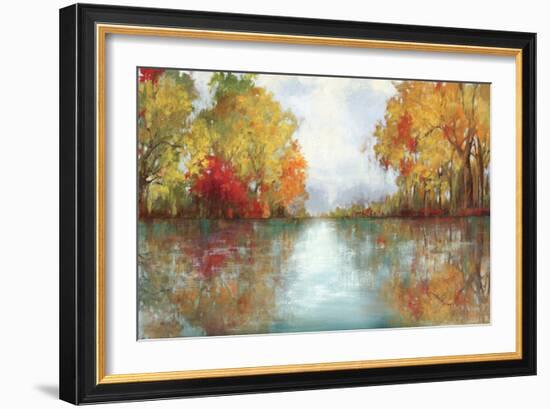 Forest Reflection-Andrew Michaels-Framed Premium Giclee Print