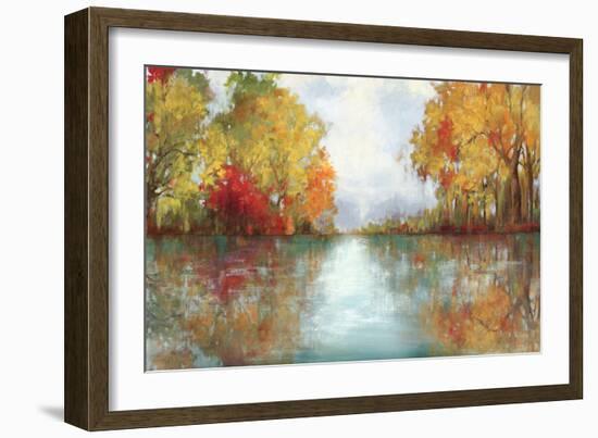 Forest Reflection-Andrew Michaels-Framed Art Print