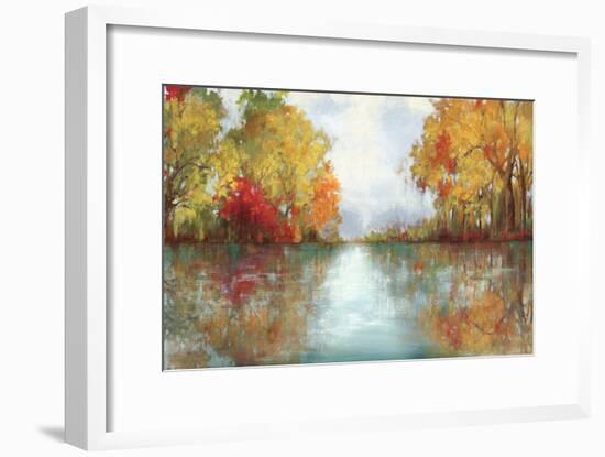 Forest Reflection-Andrew Michaels-Framed Art Print