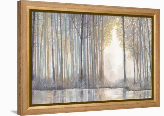 Forest Reflections-Norman Wyatt Jr^-Framed Stretched Canvas