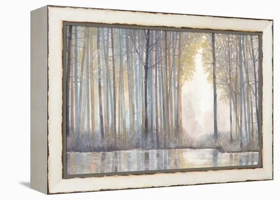 Forest Reflections-Norman Wyatt Jr^-Framed Stretched Canvas
