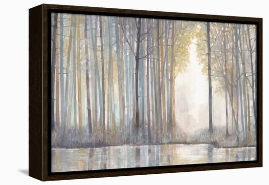 Forest Reflections-Norman Wyatt Jr^-Framed Stretched Canvas