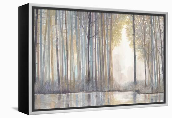 Forest Reflections-Norman Wyatt Jr^-Framed Stretched Canvas