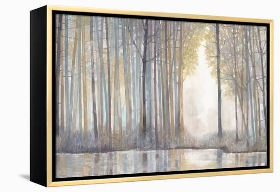 Forest Reflections-Norman Wyatt Jr^-Framed Stretched Canvas