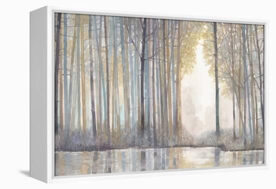 Forest Reflections-Norman Wyatt Jr^-Framed Stretched Canvas