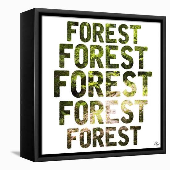 Forest Repeat-Kimberly Glover-Framed Premier Image Canvas