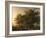 Forest Scene-Barend Cornelis Koekkoek-Framed Art Print