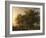 Forest Scene-Barend Cornelis Koekkoek-Framed Art Print