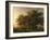 Forest Scene-Barend Cornelis Koekkoek-Framed Art Print