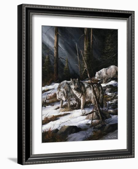 Forest Shadows-Trevor V. Swanson-Framed Giclee Print