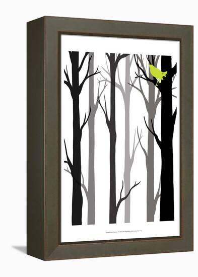 Forest Silhouette II-Erica J. Vess-Framed Stretched Canvas