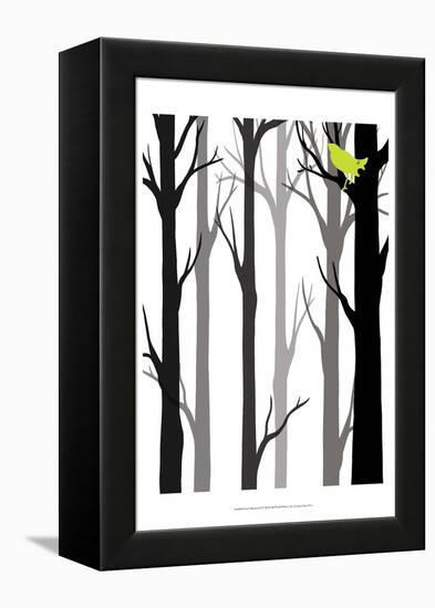 Forest Silhouette II-Erica J. Vess-Framed Stretched Canvas