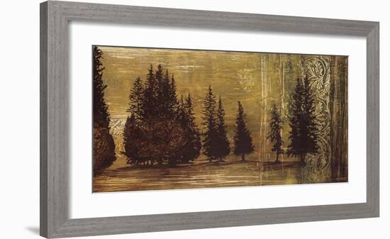 Forest Silhouettes I-Linda Thompson-Framed Giclee Print