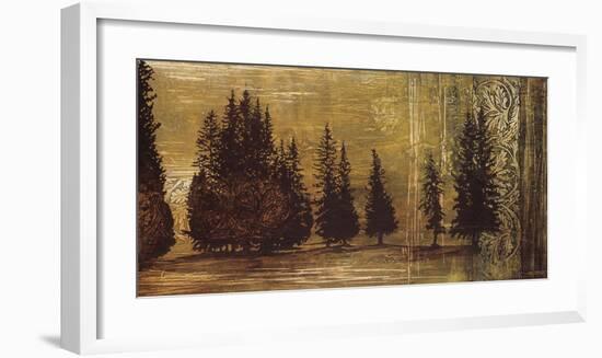 Forest Silhouettes I-Linda Thompson-Framed Giclee Print
